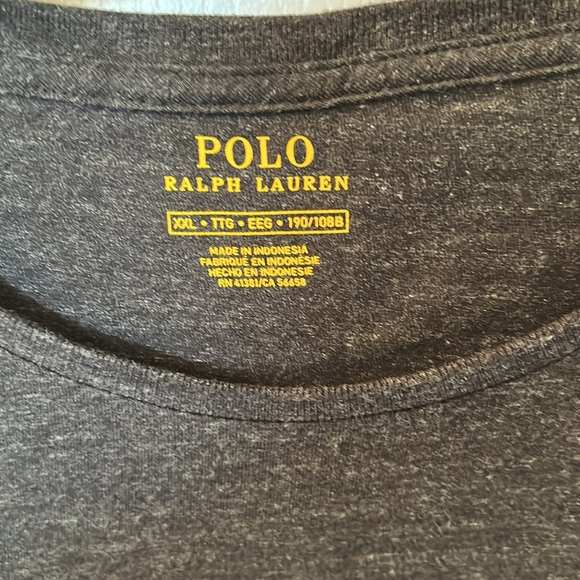 Polo Ralph Lauren 190/108B Long Sleeve T-shirt Size XXL - Picture 2 of 5